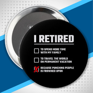 Funny Retirement - I'm Retired - Happy Retirement 10 Cm Round Badge