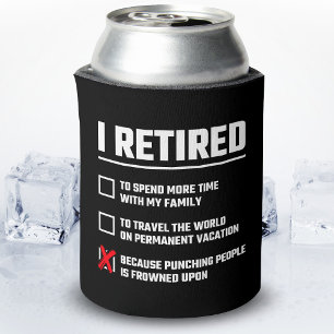 Funny Retirement - I'm Retired - Happy Retirement Can Cooler