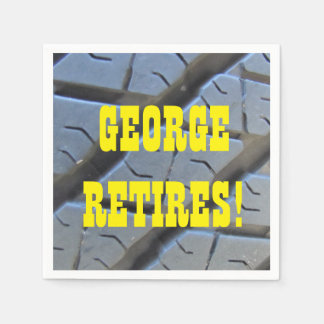 Funny Retirement Party Napkins