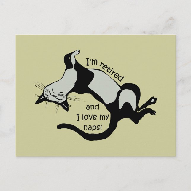 funny retirement postcard (Front)