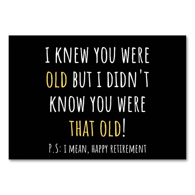 funny retirement, retired, retired teacher, retire table number (Front)