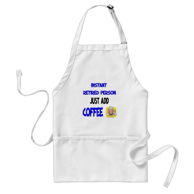 Funny Retirement Saying Standard Apron (Front)
