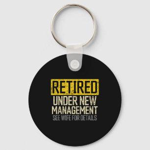 Funny Retirement Shirts For Men Retirement Funny R Key Ring