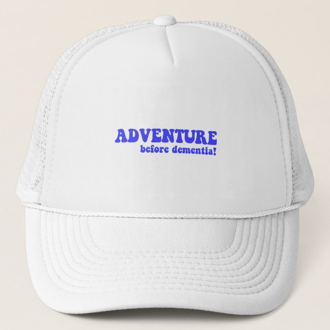 Funny retirement trucker hat (Front)