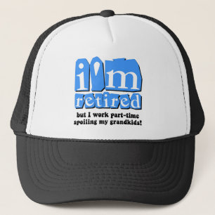 Funny retirement trucker hat