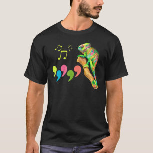Funny Retro 1980u2019s Pop Chameleon Pun T-Shirt