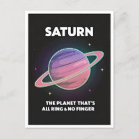 Funny Retro 80s LoFi Vaporwave Planet Saturn