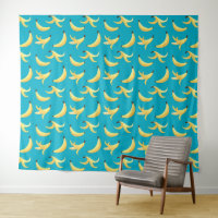Funny Retro Banana Party Favours Puns Editable