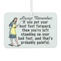 Funny Retro Best Foot Demotivational