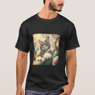 Funny Retro Cat Photo Shoot Women Girl Boy Kid Hop T-Shirt