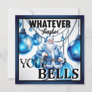 Funny Retro Christmas Holiday Card