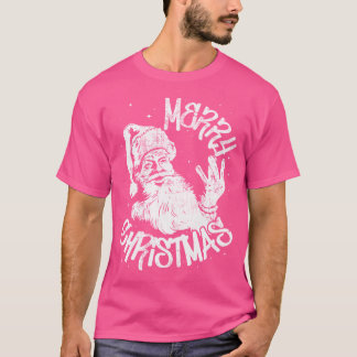 Funny Retro Christmas Homies Westside West Coast H T-Shirt