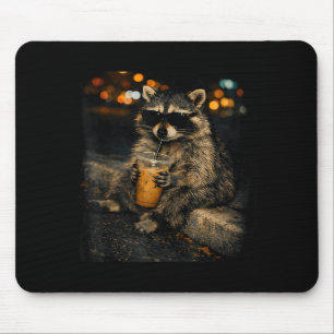 Funny retro clover bruh 6 7 meme lucky cartoon  mouse pad