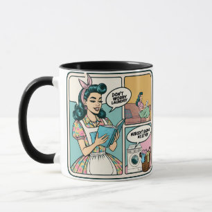 Funny Retro Coffee Mug –Gag Gift Mug