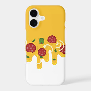 Funny Retro Dripping Pizza Cheese Keto Party