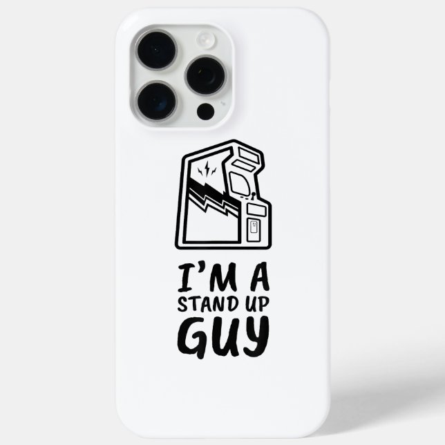 Funny Retro Gamer Arcade Old School 80's Video Gam Case-Mate iPhone Case (Back)
