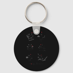 Funny Retro Gaming Kawaii Video Game Moogle Kupo G Key Ring