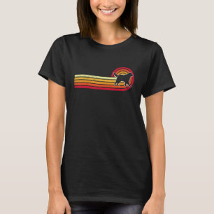 Funny Retro Golden Retriever Mum Dad Golden Dog Fo T-Shirt