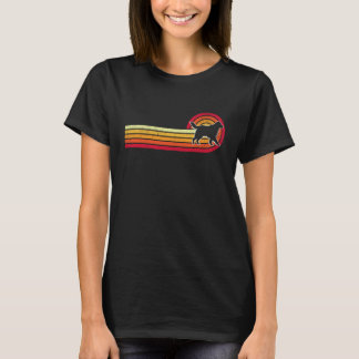 Funny Retro Golden Retriever Mum Dad Golden Dog Fo T-Shirt