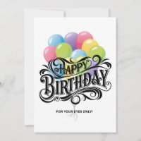 Funny Retro Happy Birthday Card Do Me A Favour
