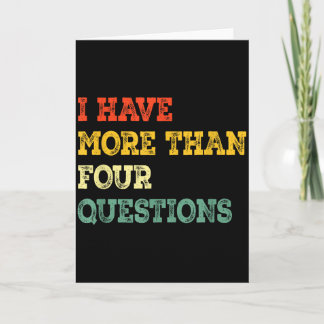 Funny Retro Happy Pover Gifts For Pover Seder  Card