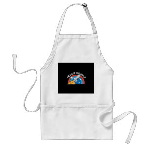 Funny Retro I’m Out Of This World Space Rocket Standard Apron
