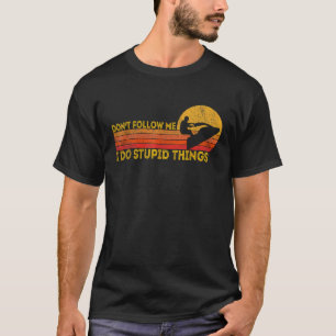 Funny Retro Jet Ski Jetski Jet skier Vintage  T-Shirt