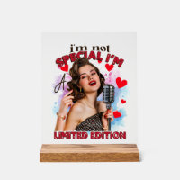 Funny retro lady word art 