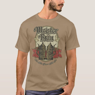 Funny Retro Meister Brau 1891 Beer Vintage Men's T T-Shirt