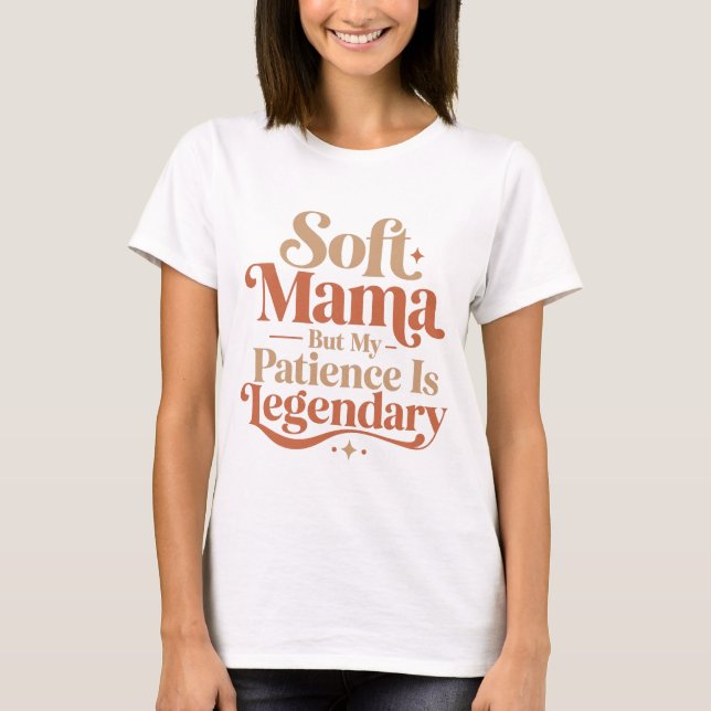 Funny Retro Mum Graphic Tee & SVG Design (Front)