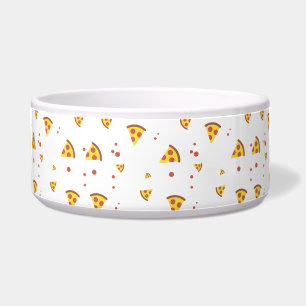 Funny Retro Pepperoni Pizza Minimalist Pattern