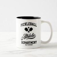 Funny Retro Pickleball Athletic Department Custom