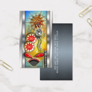 Funny Retro Pinball Machine Personalised