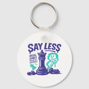 Funny Retro Purple Grape 5 Matching Men Women Team Key Ring