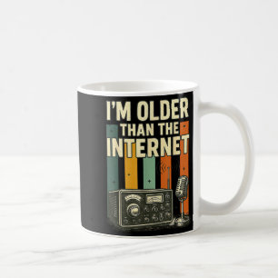 Funny Retro Saying Vintage Humor Internet Nostalgi Coffee Mug