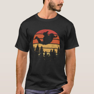 Funny Retro Skydiving Free Fall Skydive Skydivers T-Shirt