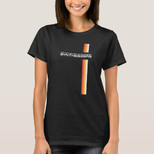 Funny Retro Synthesizer Synth Keyboard Collector M T-Shirt