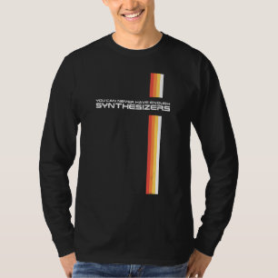 Funny Retro Synthesizer Synth Keyboard Collector M T-Shirt