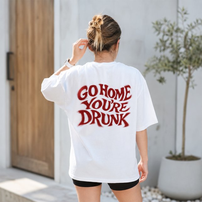 Funny Retro Typographic Art Tee (Creator Uploaded)