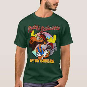 Funny Retro Up In Smoke design T-Shirt