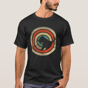 Funny Retro vintage Pit Bull Dogs and cute animal T-Shirt