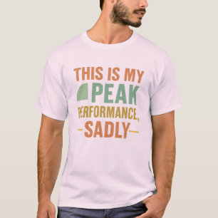 Funny Retro Vintage Sad Humour T-Shirt – Peak Perf