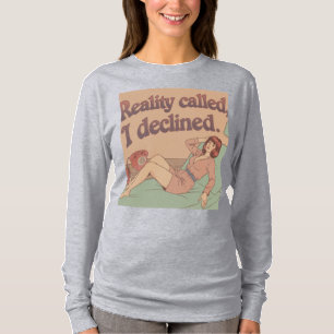Funny Retro Vintage T-Shirt with Sarcastic Humour