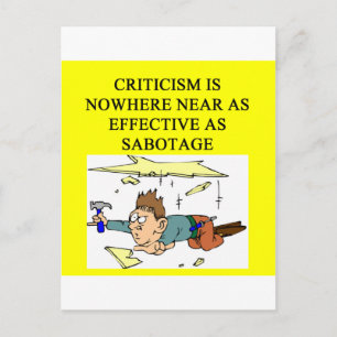 funny revenge proverb postcard