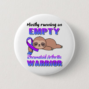 Funny Rheumatoid Arthritis Awareness Gifts 6 Cm Round Badge