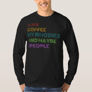 Funny Rhodies Coffee Tee - Limited Edition!