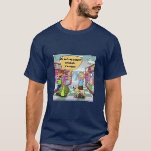 Funny Rick London Support Artichoke Comic  T-Shirt