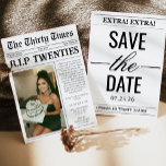 Funny RIP Twenties Newspaper 30th Birthday Invitation<br><div class="desc">Funny RIP Twenties Newspaper 30th Birthday Invitation</div>