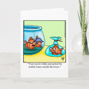 Funny Road Trip Humour Greeting Card