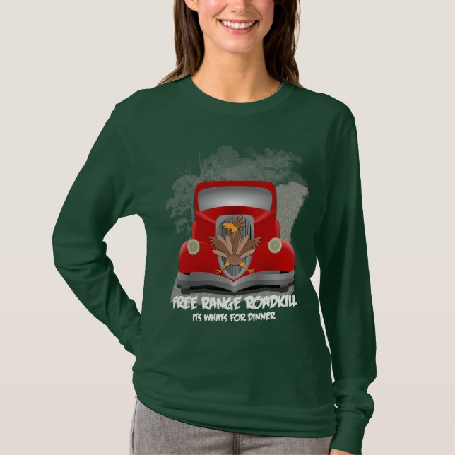 Funny Roadkill Dinner Shirt (Front)
